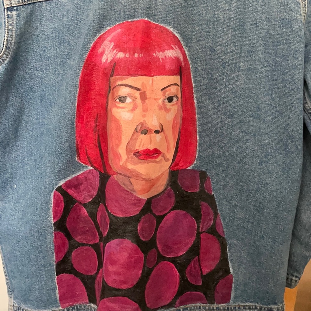Jean jacket customised